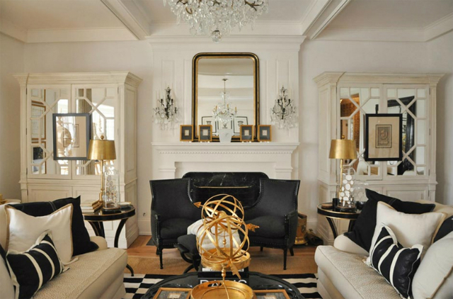 black-white-and-gold-living-room-decor